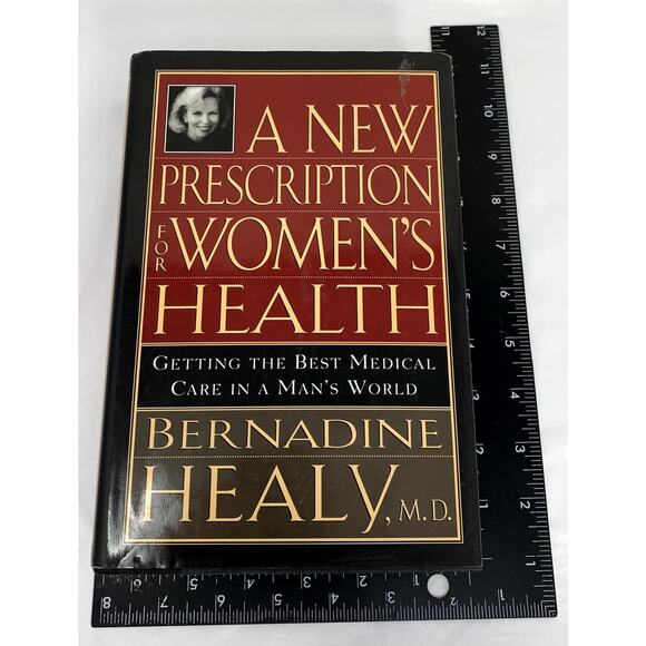 A New Prescription for Women's Health Hardcover Book Bernadine Healy 1995 First - Picture 3 of 8